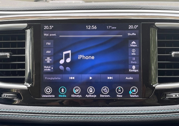 Chrysler Pacifica cena 134900 przebieg: 74800, rok produkcji 2018 z Lędziny małe 497